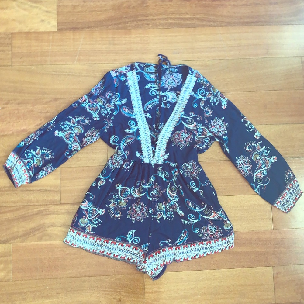 ✌️Long Sleeve Boho Romper✌️